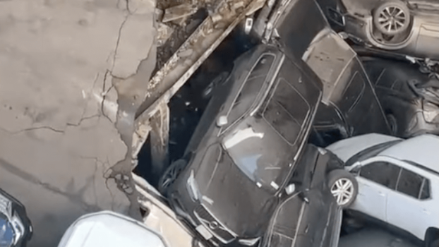 Horrifying Parking Garage Collapse In NYC Looks Like Something From a Monster Movie
