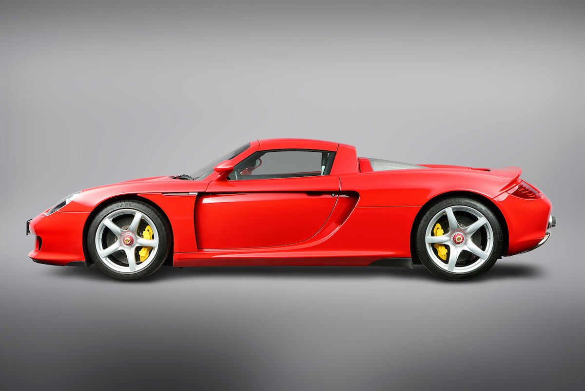 Porsche Carrera GT red