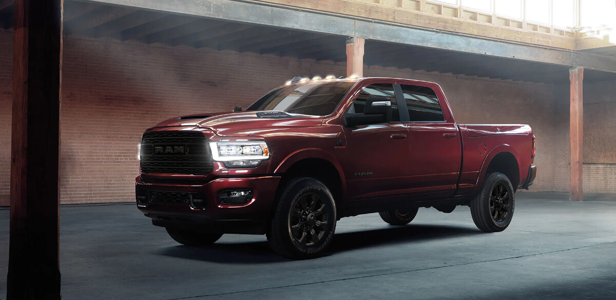 The 2023 Ram 2500 shows off as a heavy-duty truck.