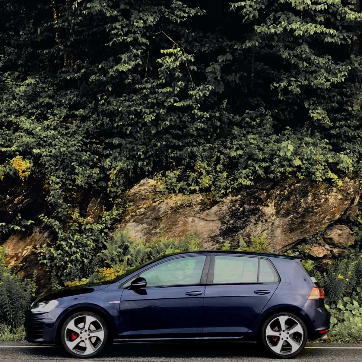 A used MK7 Golf GTI, one of the best road trip cars