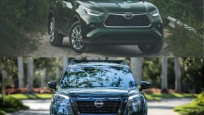 The Toyota Highlander vs. Nissan Pathfinder SUVs