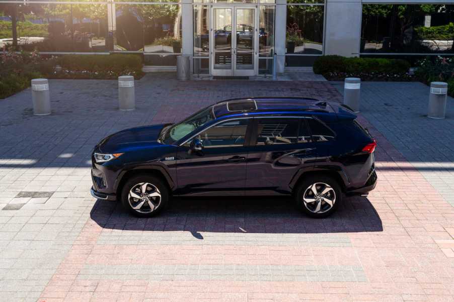 Some Toyota SUVs are more expensive, like this RAV4