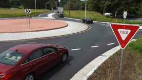 A yield sign in Pennsylvania