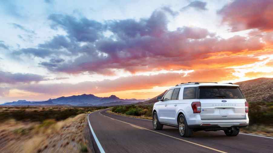 The best Ford SUVs for 2023 include the Expedition seen here