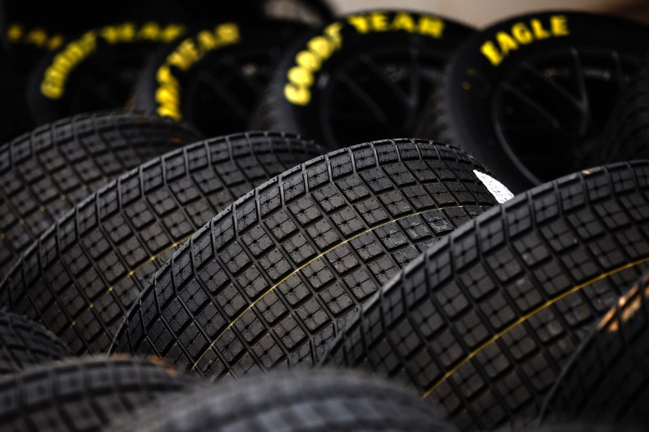 A group of tires