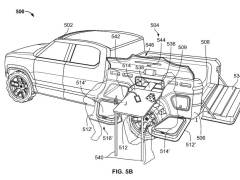 Rivian Adding Ram-Like Bed Box to Future R1T Pickups in Patent Filing