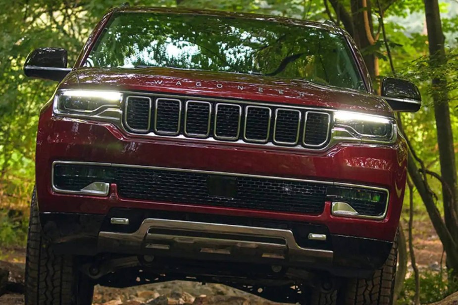 2023 Jeep Wagoneer close up