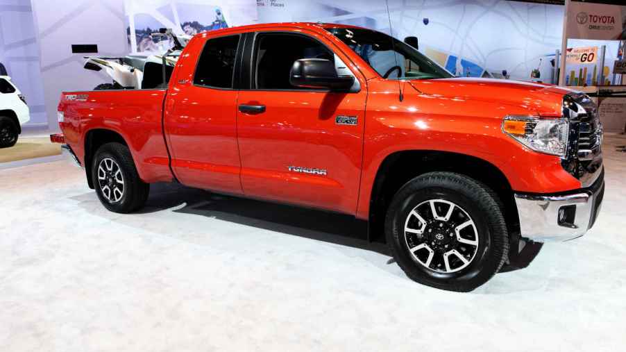 Find out what breaks on the Toyota Tundra seen here in 2017