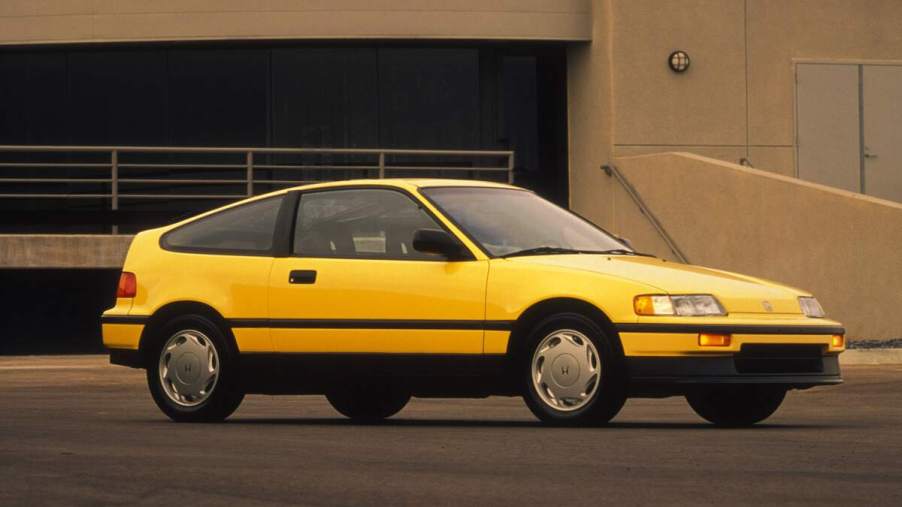 Gas mileage, fuel economy, 1989 Honda CRX Si