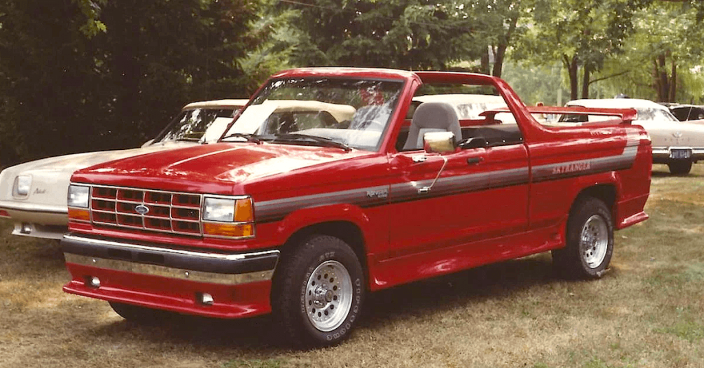 1991 Ford Skyranger pickup front 3/4