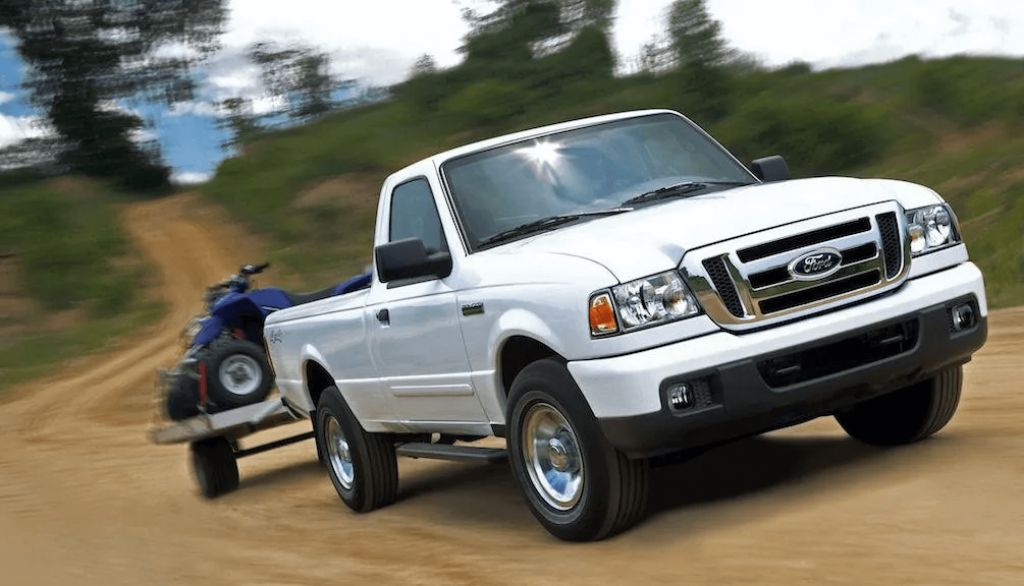White 2004 Ford Ranger
