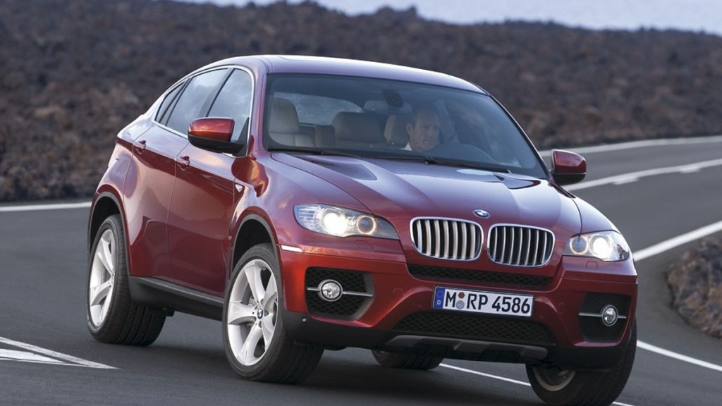 2007 BMW X6 Luxury SUV Driving on a Road