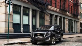A black 2015 Cadillac Escalade
