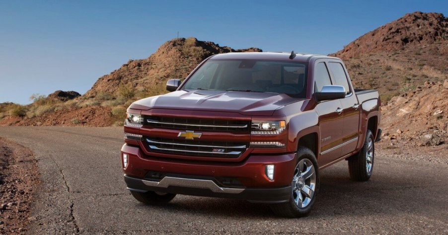 Red 2017 Chevrolet Silverado 1500