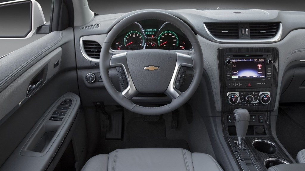 2017 Chevrolet Traverse Driver-Side - The airbag in this steering wheel is the reason for the recent GM recall of nearly one million SUVs