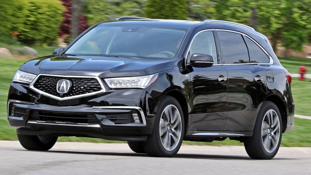 2018 Acura MDX with high reliability ratings