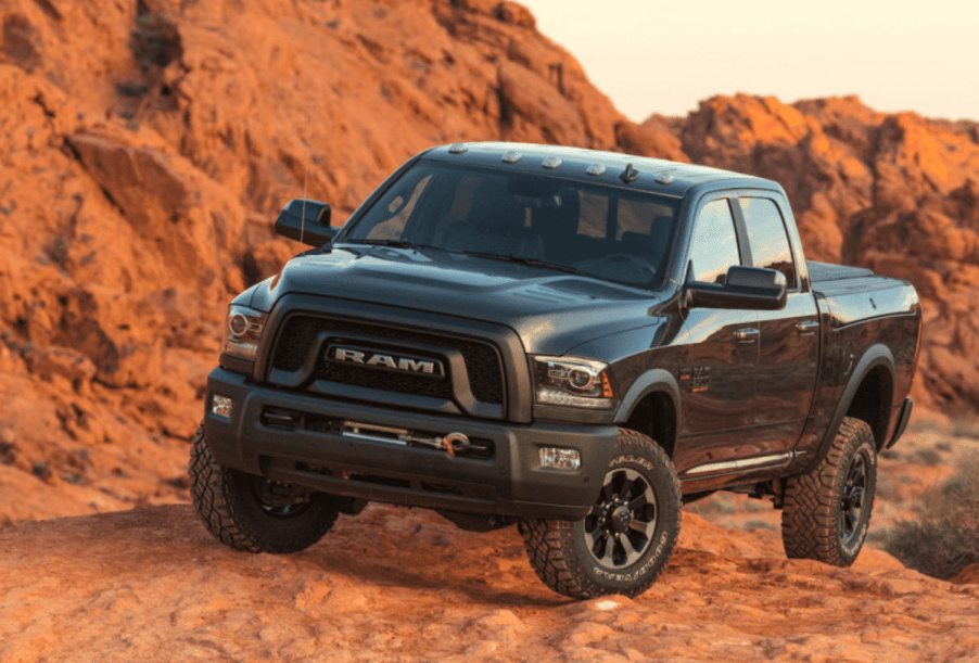 2018 Ram 2500 HD on dirt road