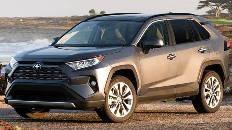 Gray 2021 Toyota RAV4 Limited SUV - With a full list of options, this is the fully loaded 2021 Toyota RAV4