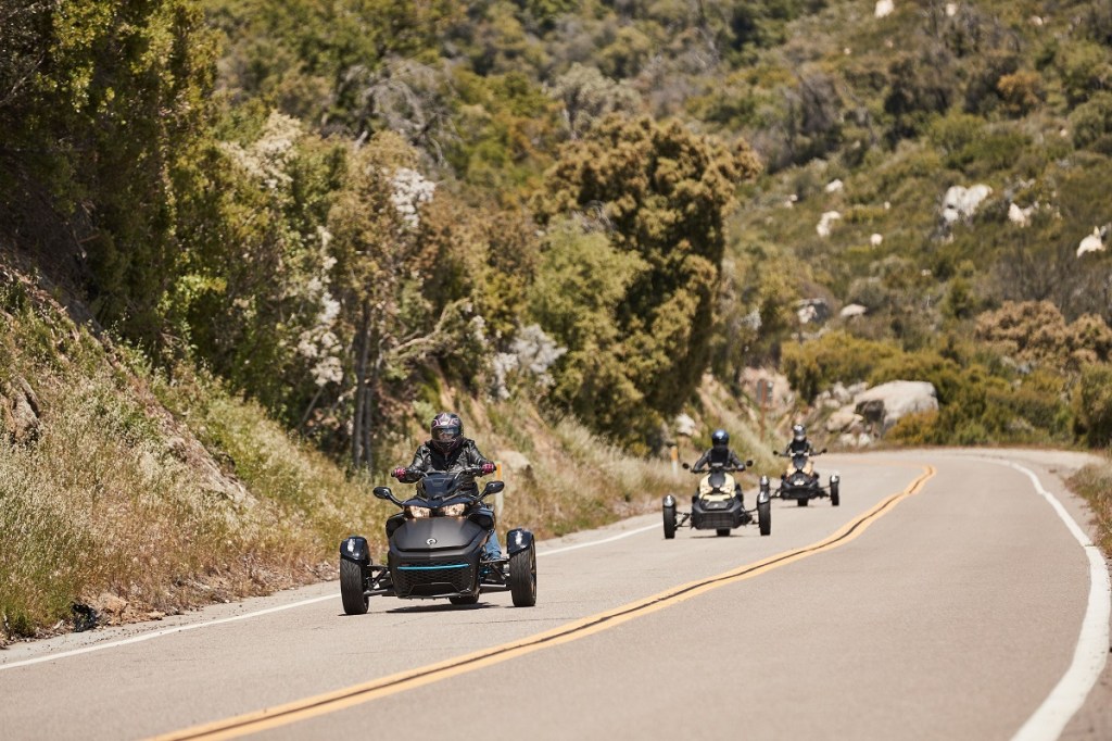 The 2023 Cam-Am spider formation