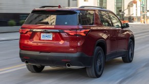 2023 Chevrolet Traverse Rear, This is the last model before a new 2024 Chevrolet Traverse SUV arrives