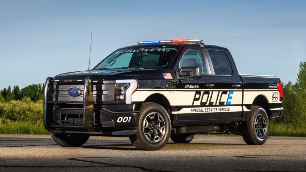 2023 Ford F-150 Lightning SSV Electric Police Truck