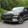The 2023 Genesis Electrifed GV70 parked on pavement
