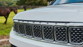 2023 Jeep Grand Wagoneer from the front