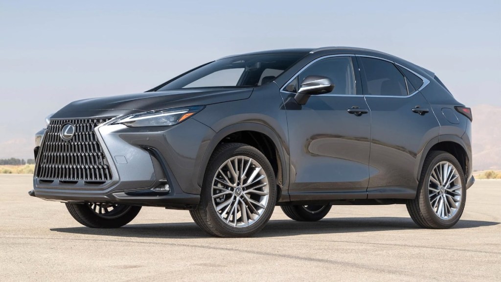 Gray 2023 Lexus NX SUV - This Lexus is part of why Toyota is one of the least recalled car brands