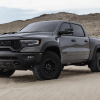 The 2023 Ram 1500 TRX Lunar Edition parked in sand