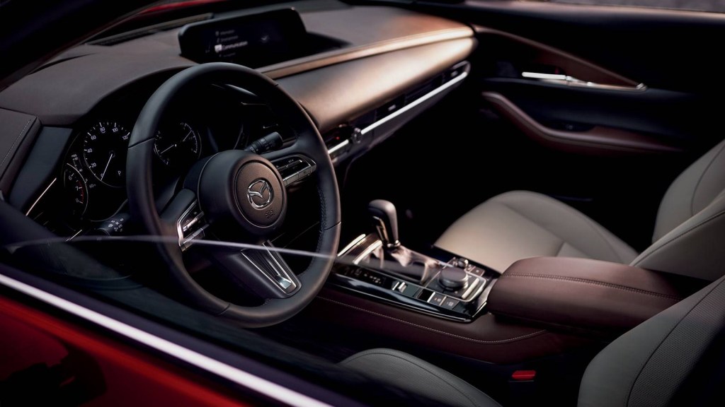 The 2023 Mazda CX-30 interior 