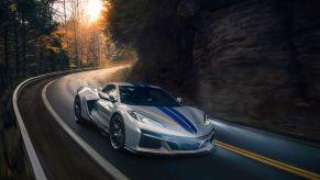 The 2024 Corvette E-Ray is not an all-electric EV, but a hybrid supercar