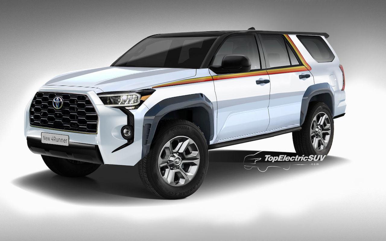 2024 Toyota 4Runner TRD Pro rendering