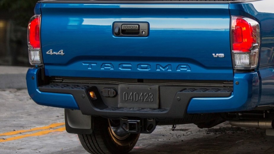 
2024 Toyota Tacoma Rear Teaser Image