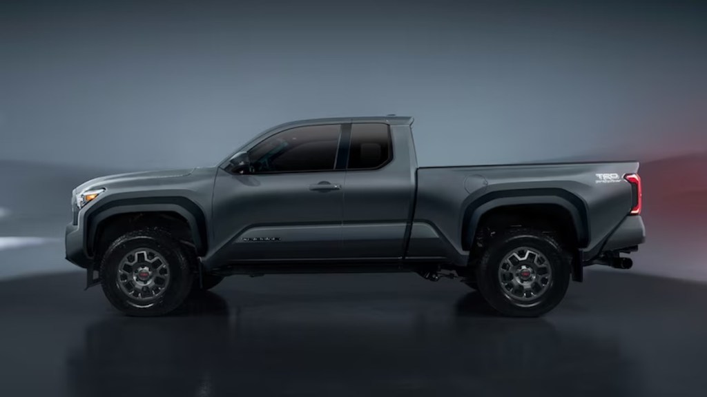 Toyota Tacoma PreRunner preview images released by Toyota