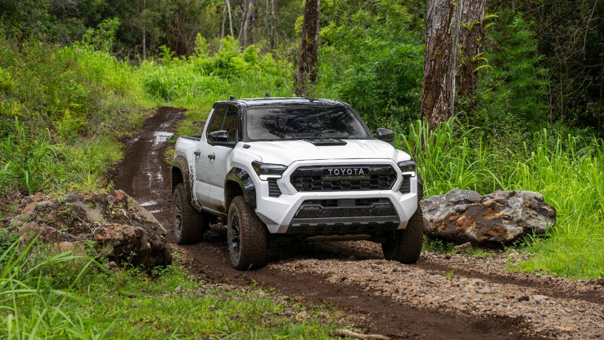 2024 Toyota Tacoma TRD Pro on a Wilderness Trail