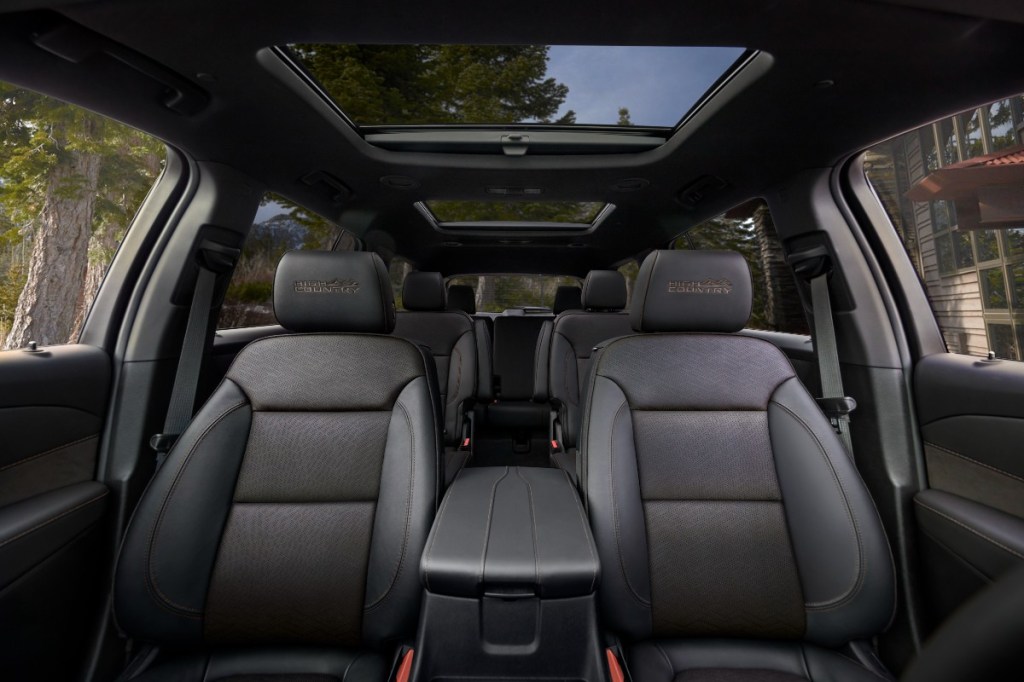 Cabin in affordable 2023 Chevy Traverse, most comfortable midsize SUV, says U.S. News, costs $34K