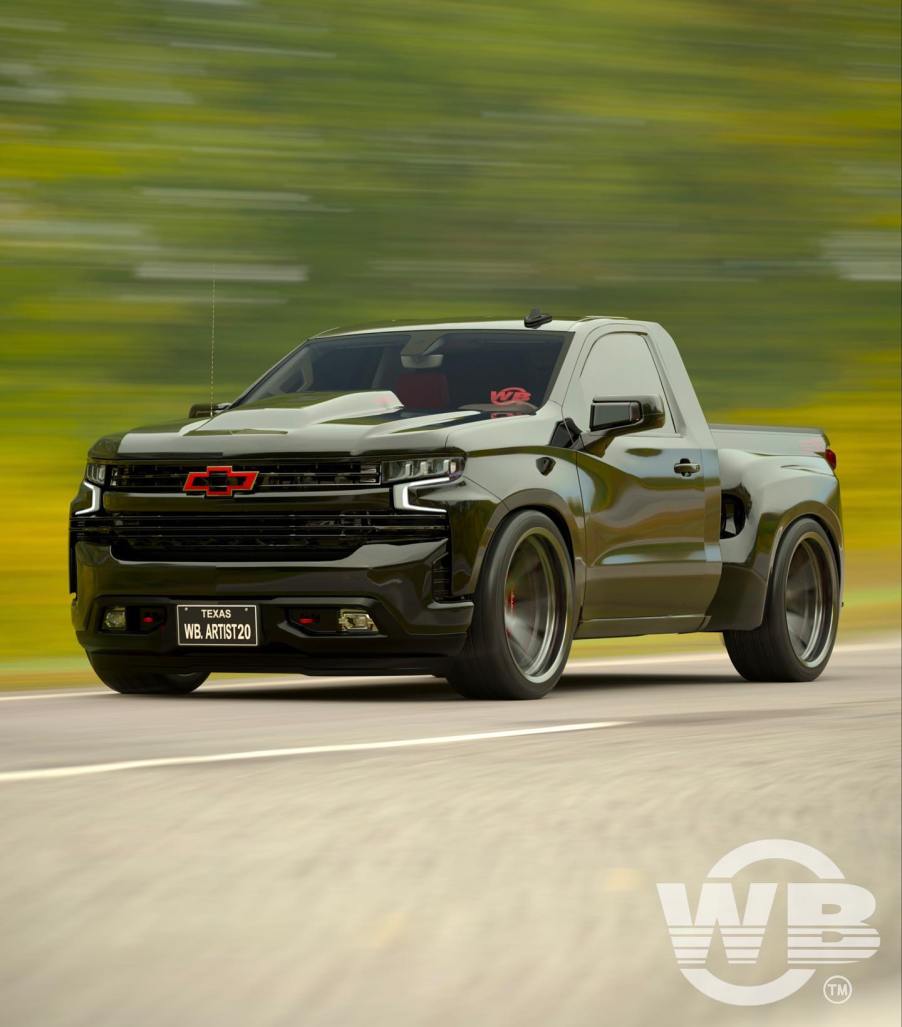 Chevy Silverado SS Rendering