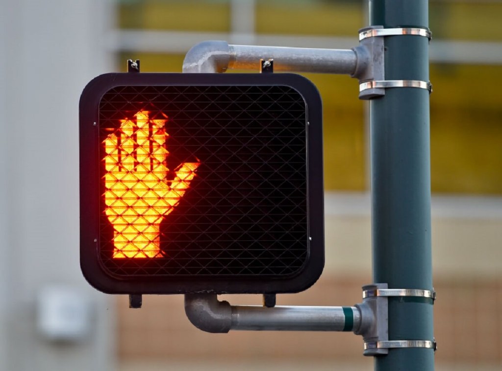 The NHTSA wants to overhaul to protect pedestrians who will use crosswalks like this one. 