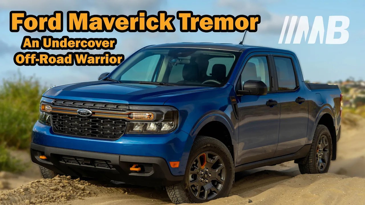 Ford Maverick Tremor conquering sandy off-road terrain showcasing traction and control