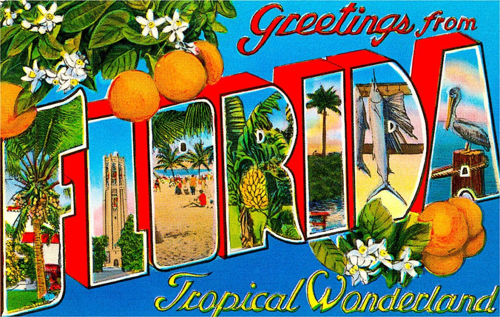 Greeting card from Florida