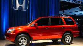 The Honda Pilot SUV in its first generation form