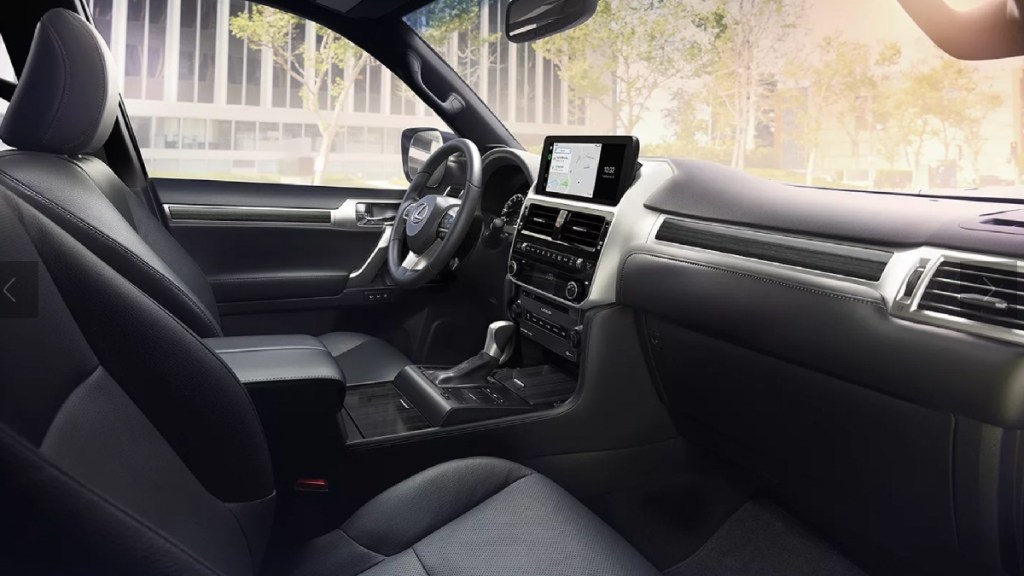 Interior of 2023 Lexus GX, most reliable luxury SUV, says Consumer Reports, not Mercedes-Benz or BMW