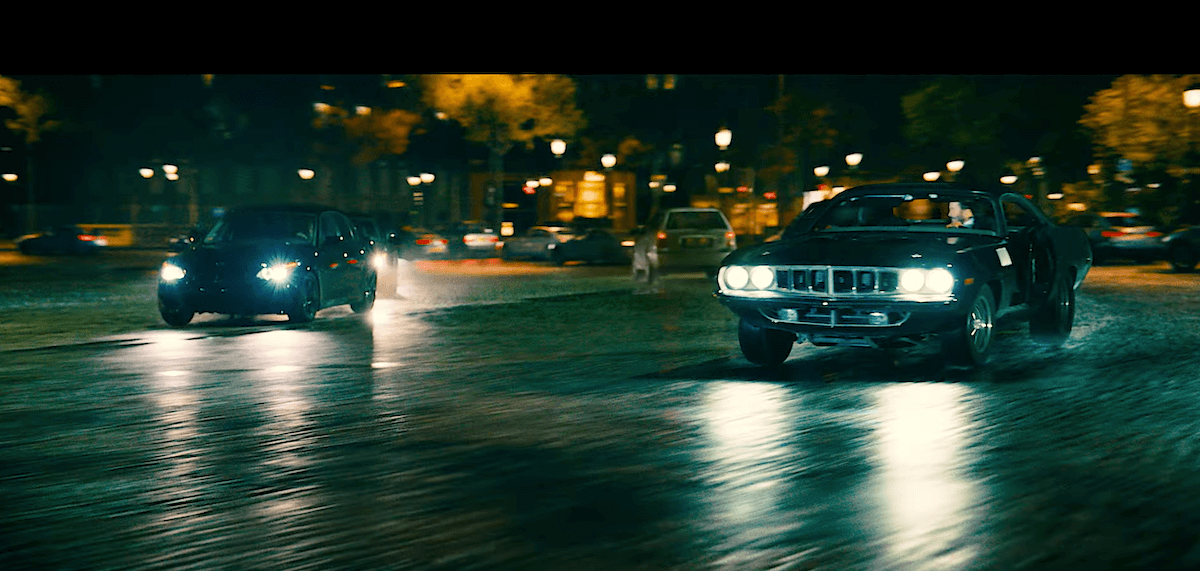  Plymouth Barracuda Black John Wick: Chapter 4 (2023