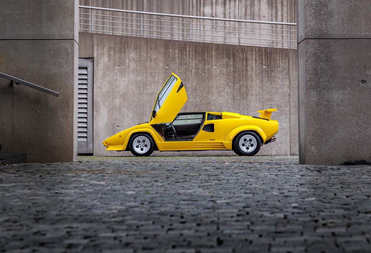 Don't Miss This Extremely Rare Giallo Fly Yellow Countach on Cars & Bids