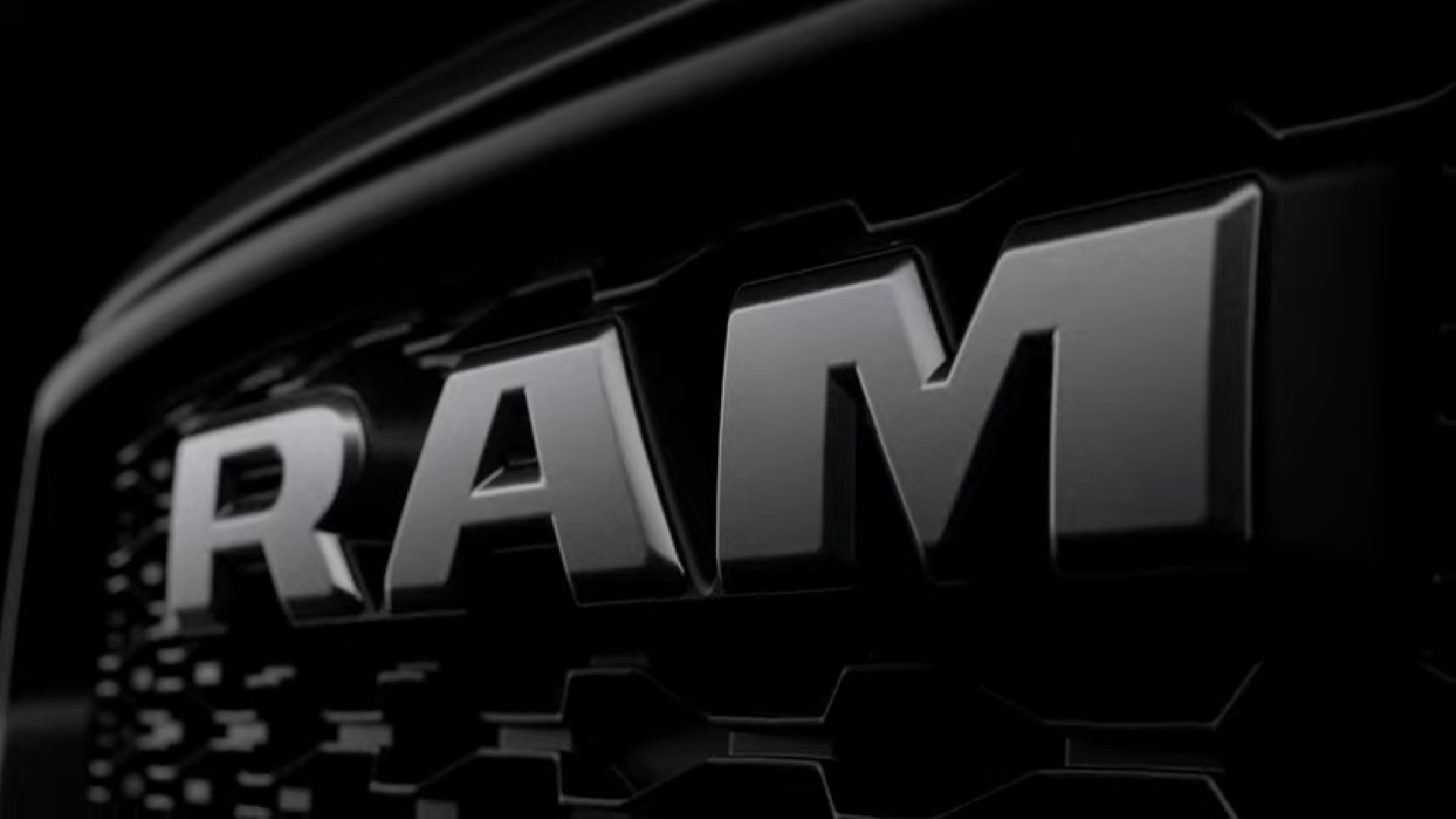 A teaser about the 2024 Ram Rampage for Brazil