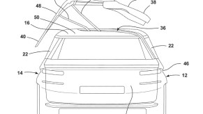 Rear View New Ford Door Patent