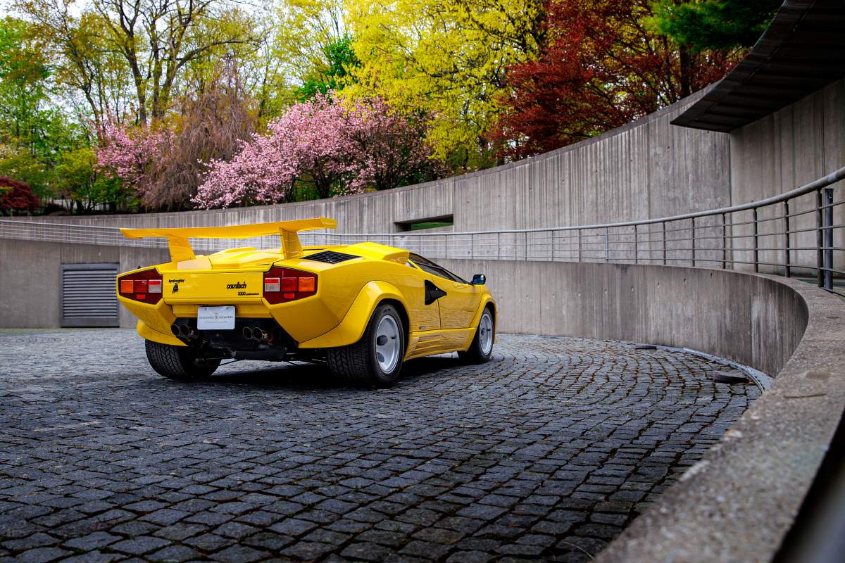 Don't Miss This Extremely Rare Giallo Fly Yellow Countach on Cars & Bids