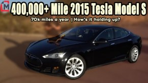 2015 Tesla Model S with over 400,000 miles on it