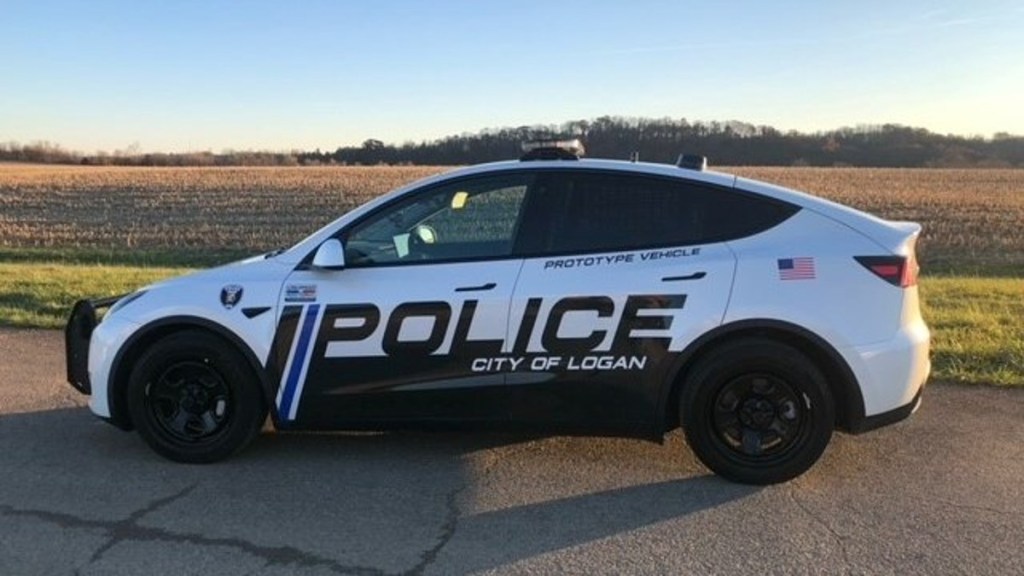 Tesla Model Y Police Vehicle - This electric police car is ready to chase down criminals