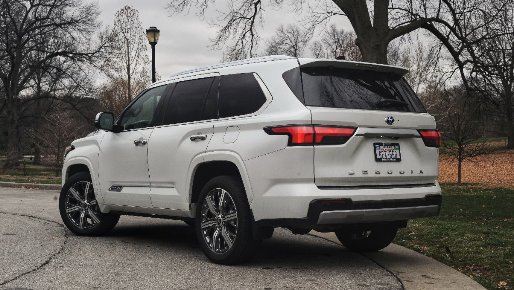 As a full-size SUV, the 2023 Toyota Sequoia can be a good family vehicle.